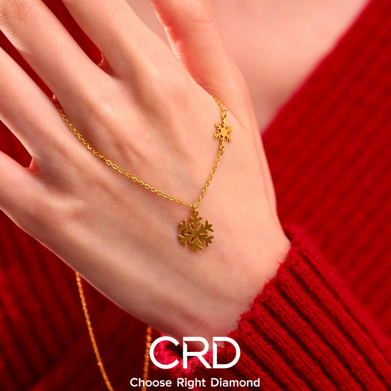 CRD黄金吊坠 CRD黄金链坠