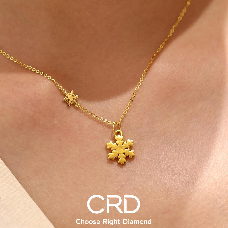 CRD黄金链坠 CRD黄金吊坠