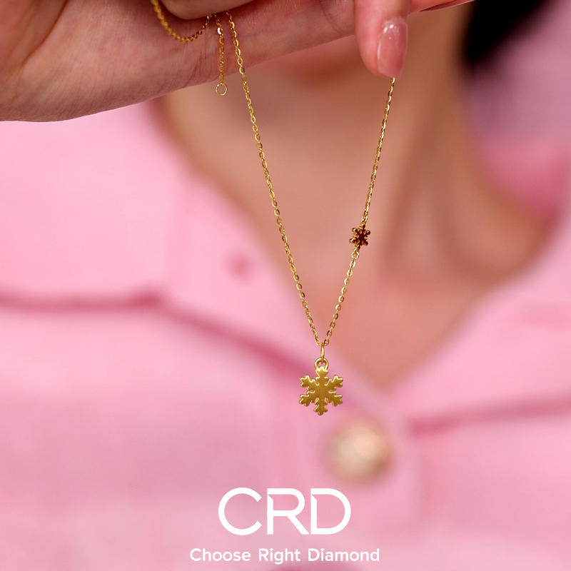 CRD黄金链坠 CRD黄金吊坠