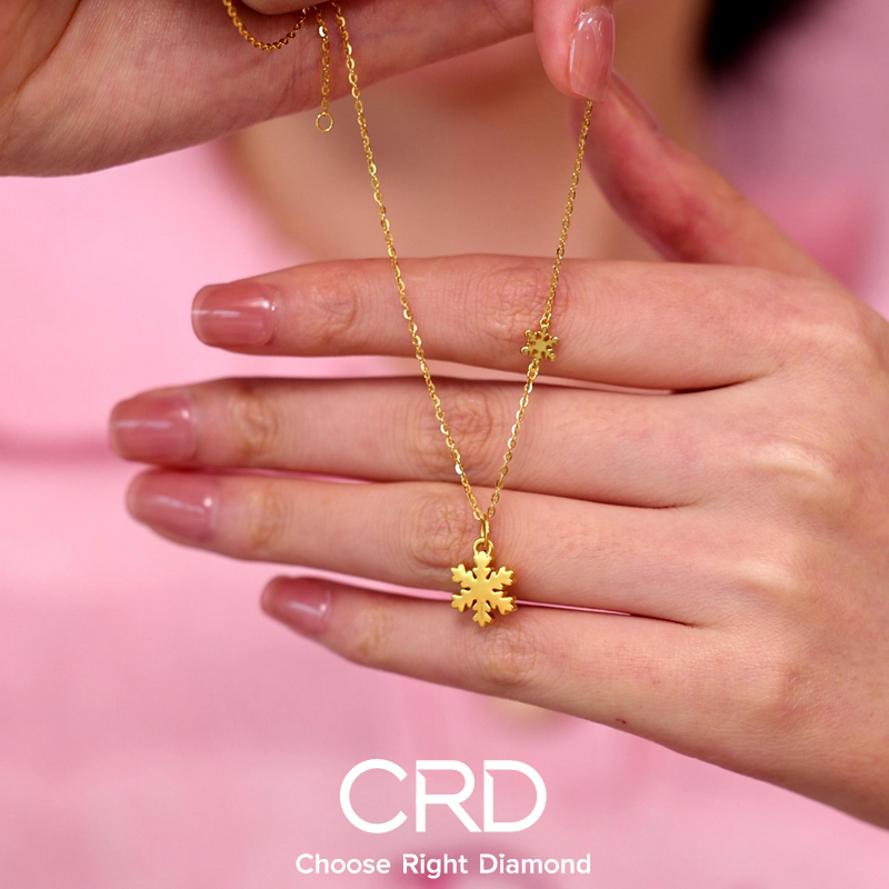 CRD黄金链坠 CRD黄金吊坠