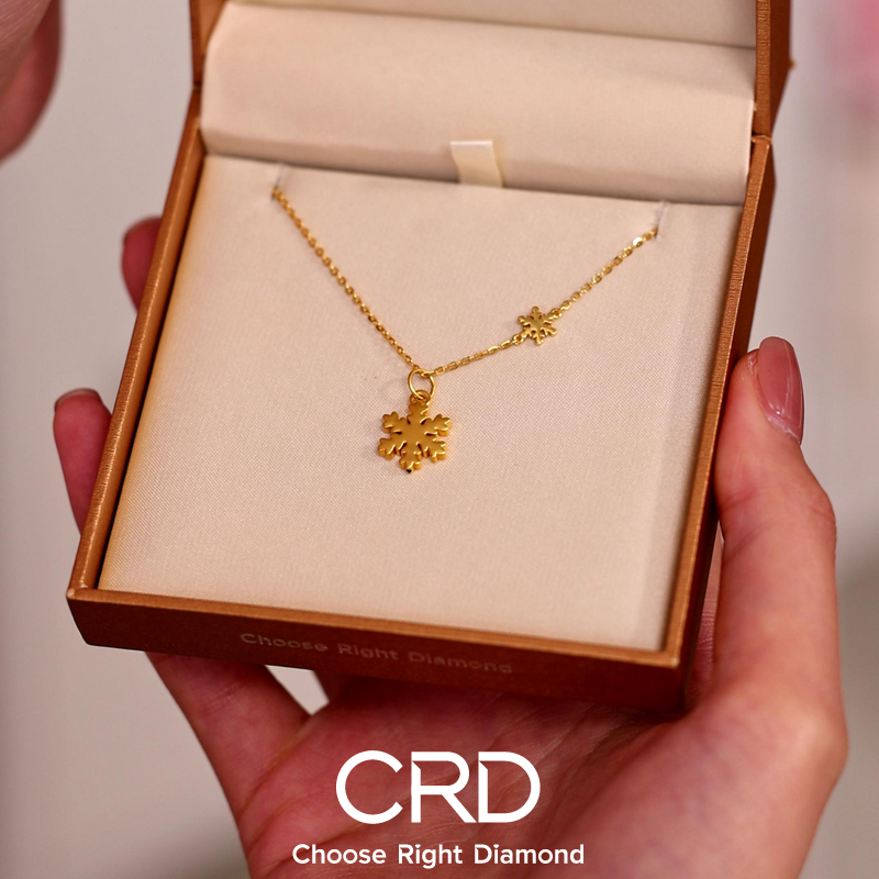 CRD黄金吊坠 CRD黄金链坠