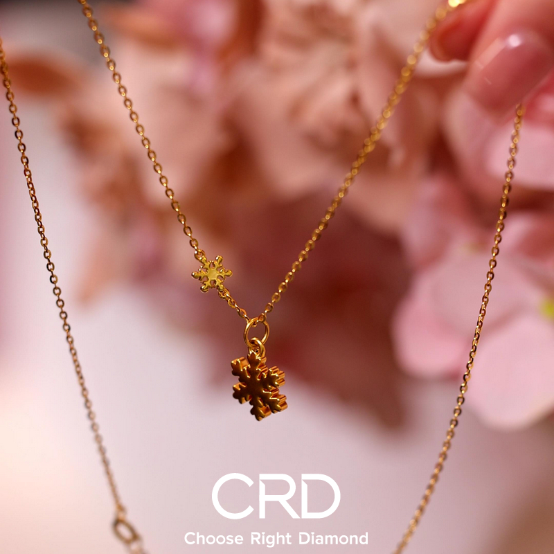 CRD黄金链坠 CRD黄金吊坠