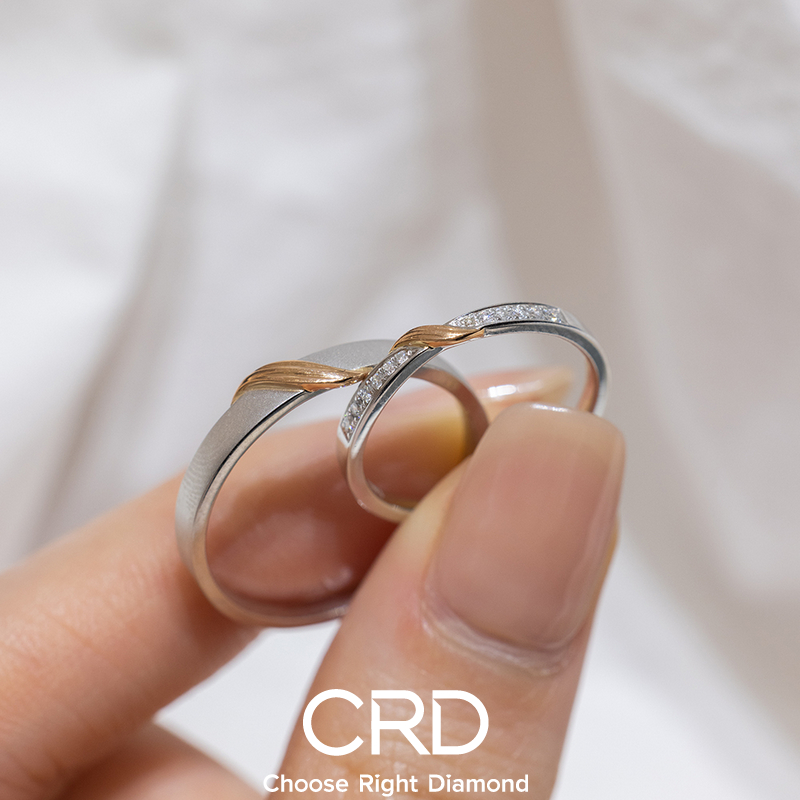 钻石对戒 CRD钻石对戒