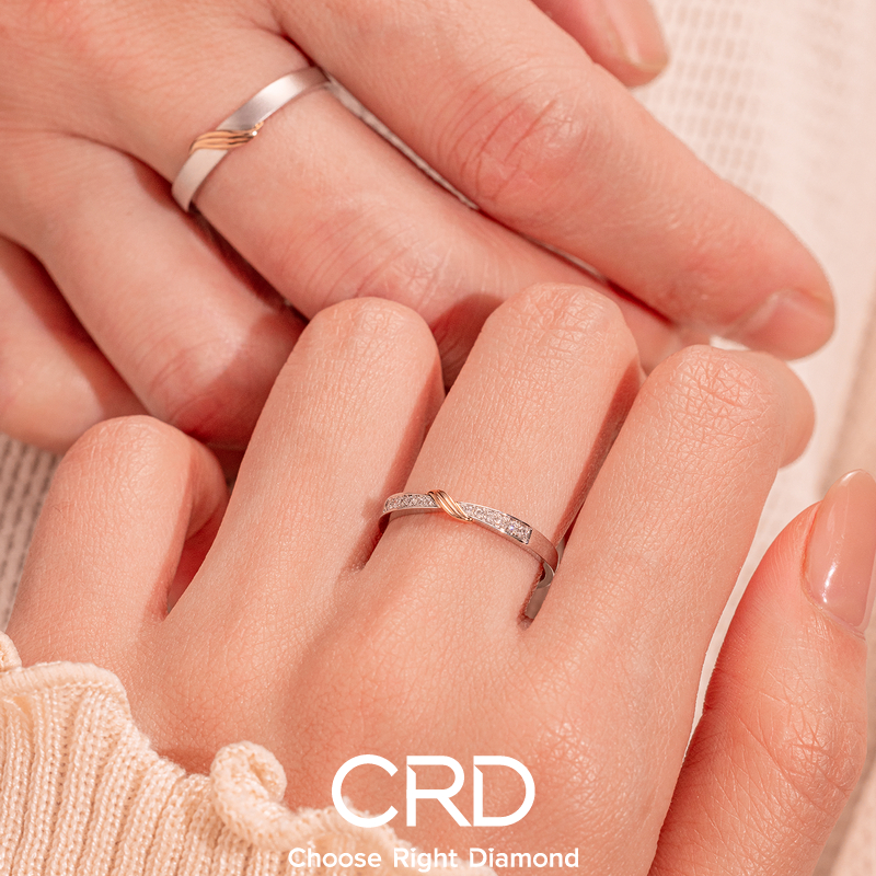 钻石对戒 CRD钻石对戒