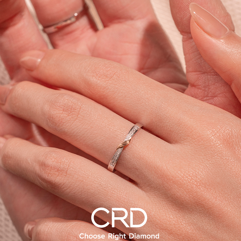 钻石对戒 CRD钻石对戒