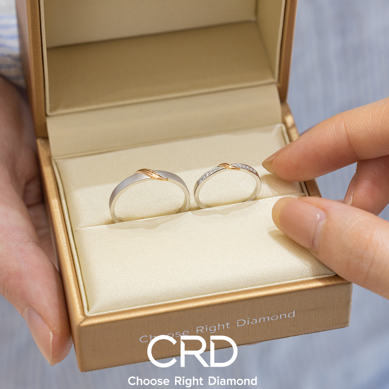 钻石对戒 CRD钻石对戒