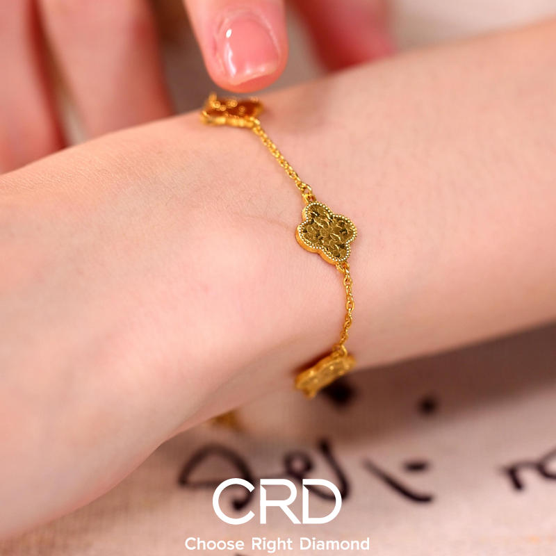 CRD黄金手链 黄金手链