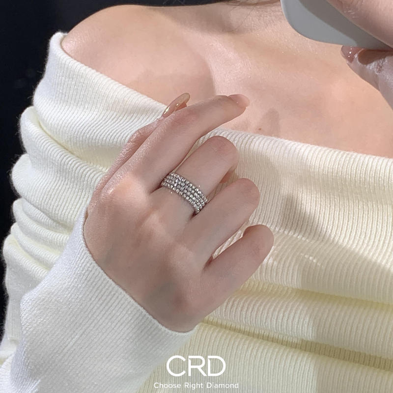白金戒指 CRD白金戒指