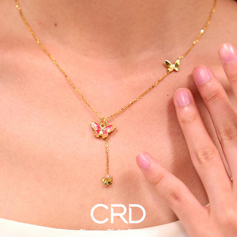 CRD黄金吊坠