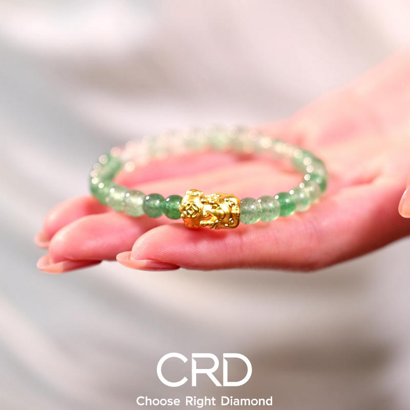 黄金<a href='https://www.crd.cn/qiuhun/shouliandapei/' target='_blank' style='color:#927658;text-decoration:underline;'>手链</a> CRD黄金手链