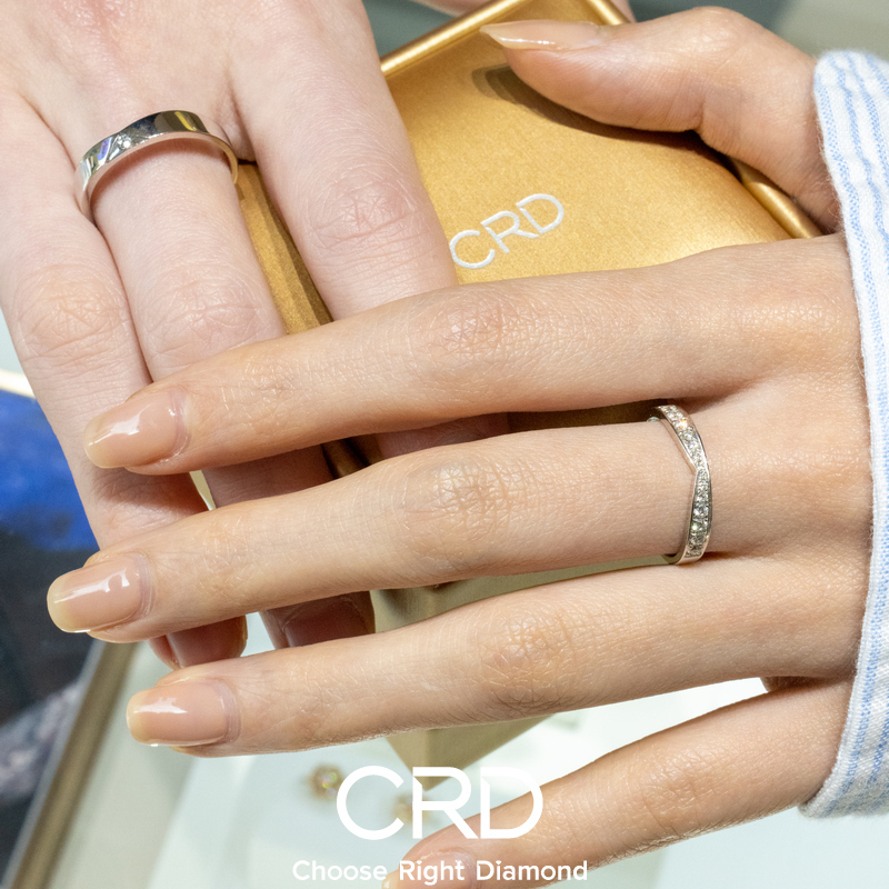 钻石对戒 CRD钻石对戒