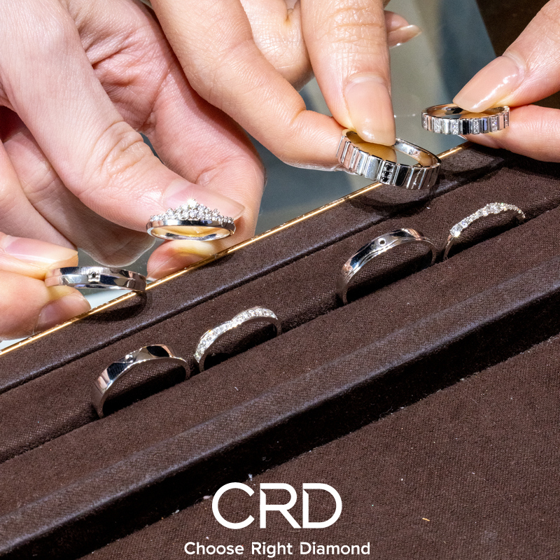 钻石对戒 CRD钻石对戒