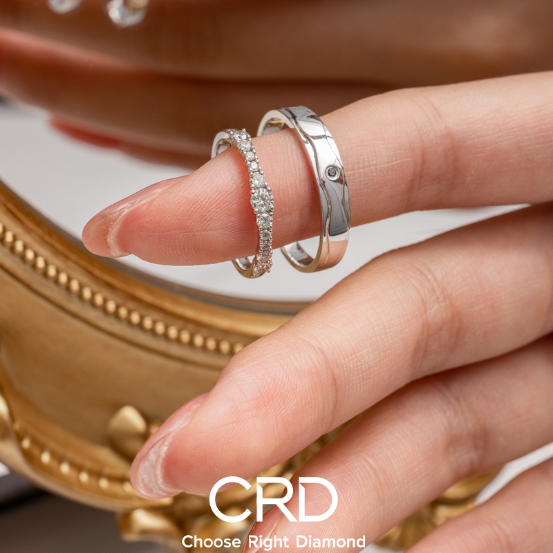 钻石对戒 CRD钻石对戒