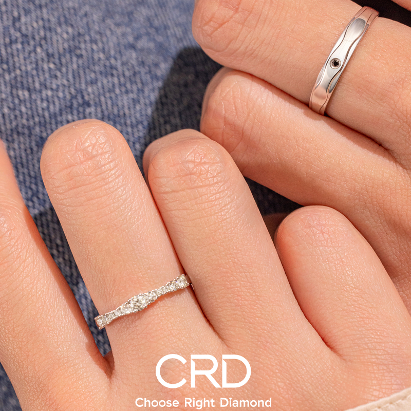 钻石对戒 CRD钻石对戒