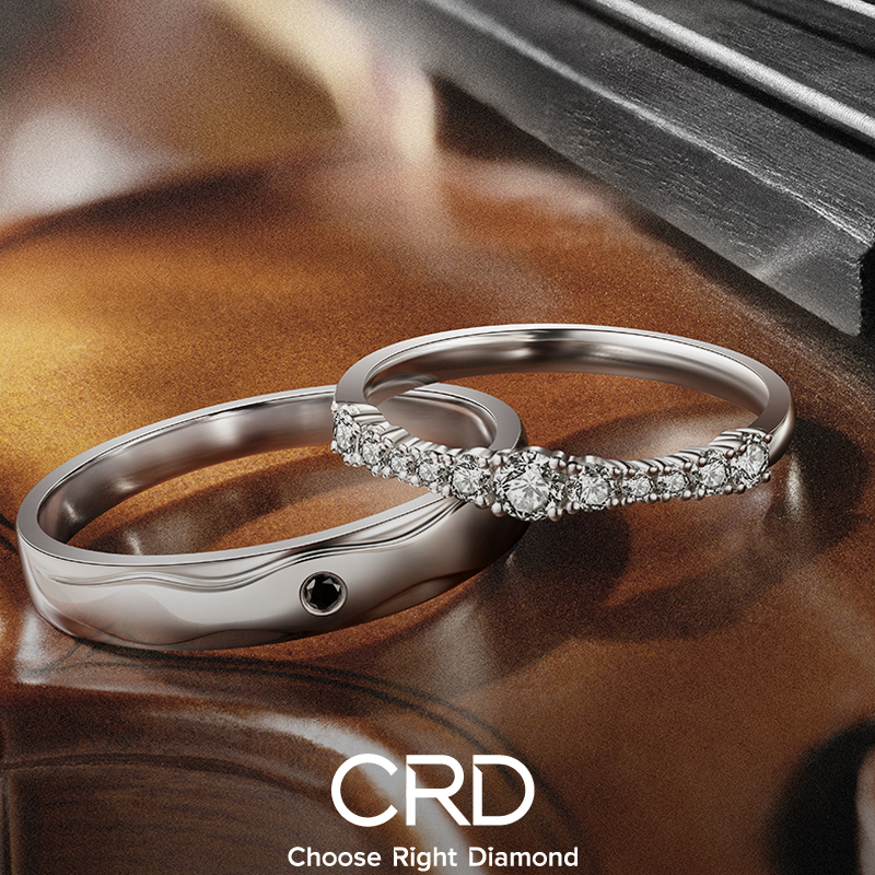 钻石对戒 CRD钻石对戒