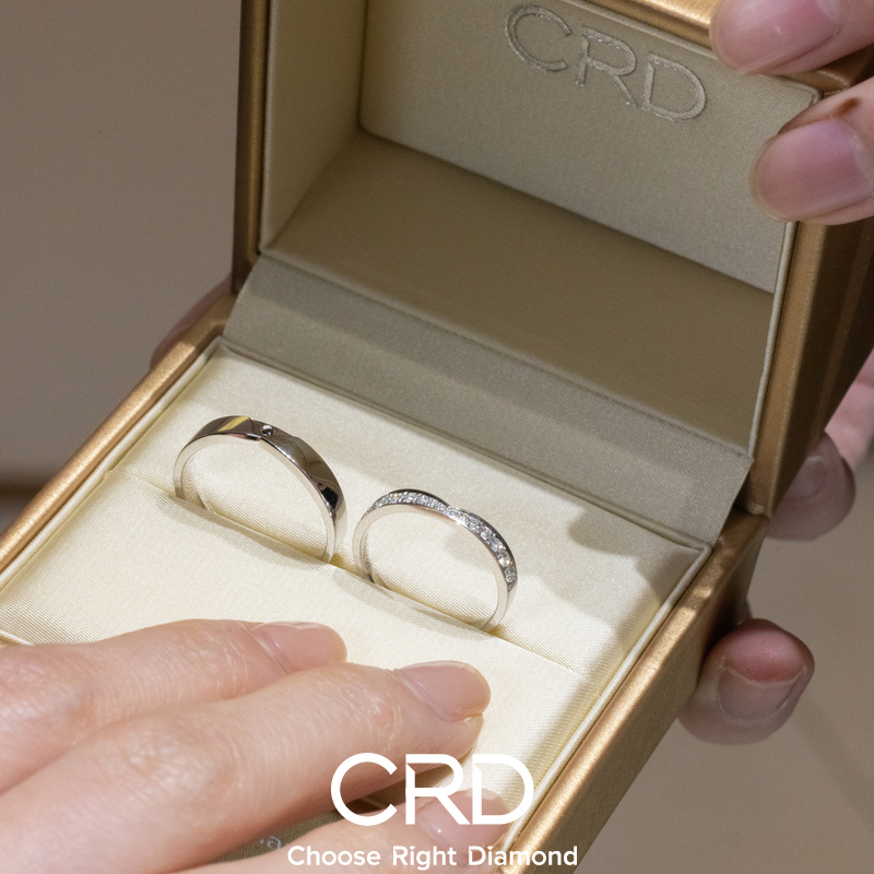 钻石对戒 CRD钻石对戒