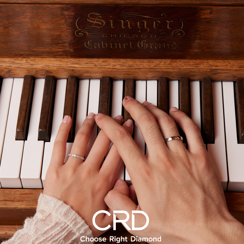 钻石对戒 CRD钻石对戒