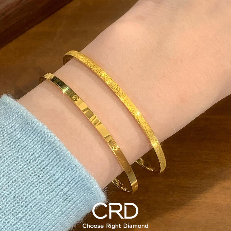 黄金镯子 CRD黄金镯子
