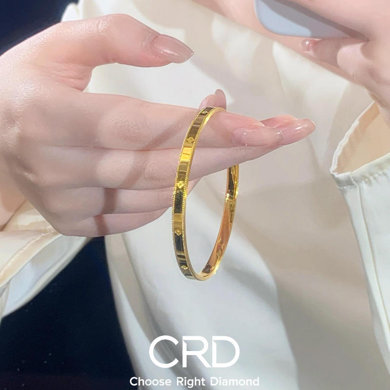 黄金镯子 CRD黄金镯子