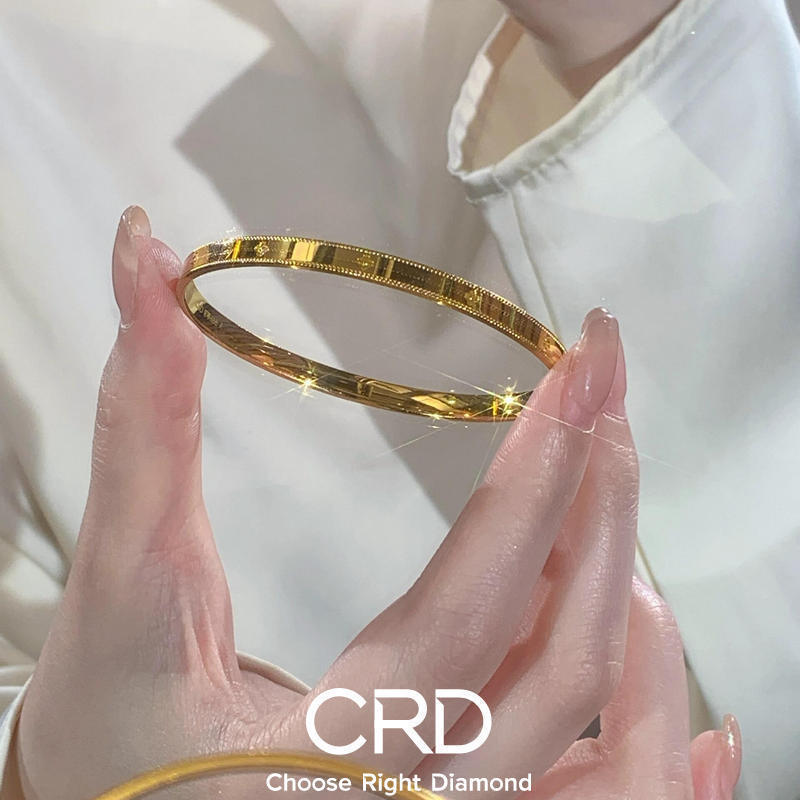 黄金镯子 CRD黄金镯子