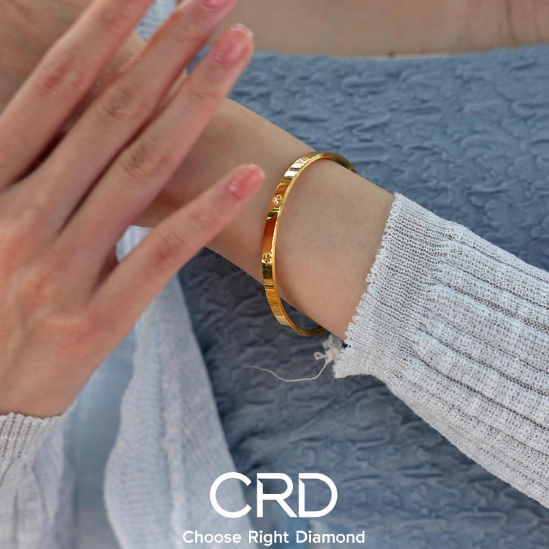 黄金手镯 CRD黄金手镯