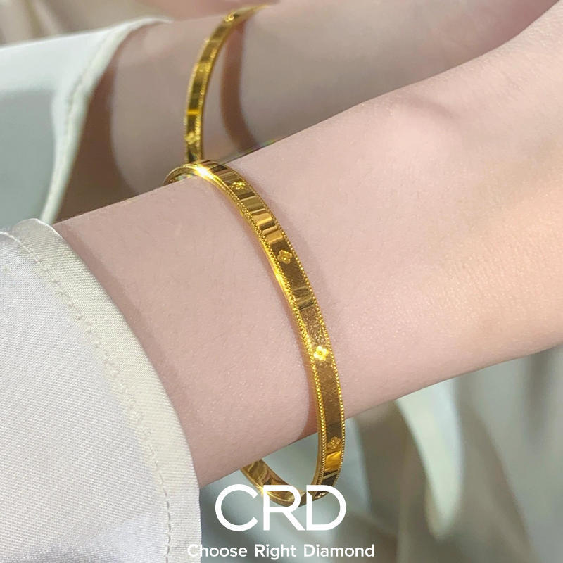 黄金镯子 CRD黄金镯子