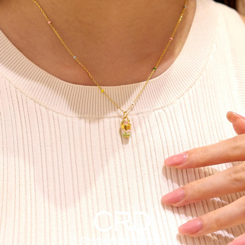 黄金链坠 CRD黄金链坠