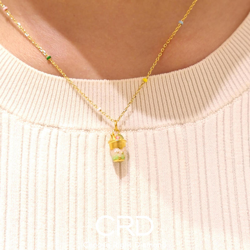 黄金链坠 CRD黄金链坠