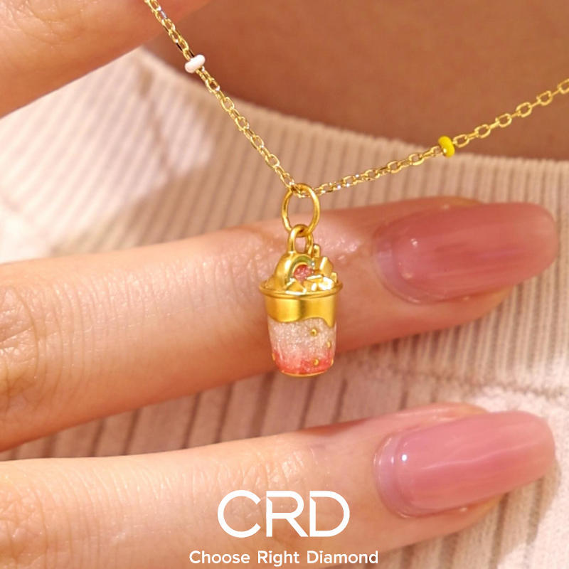 黄金链坠 CRD黄金链坠