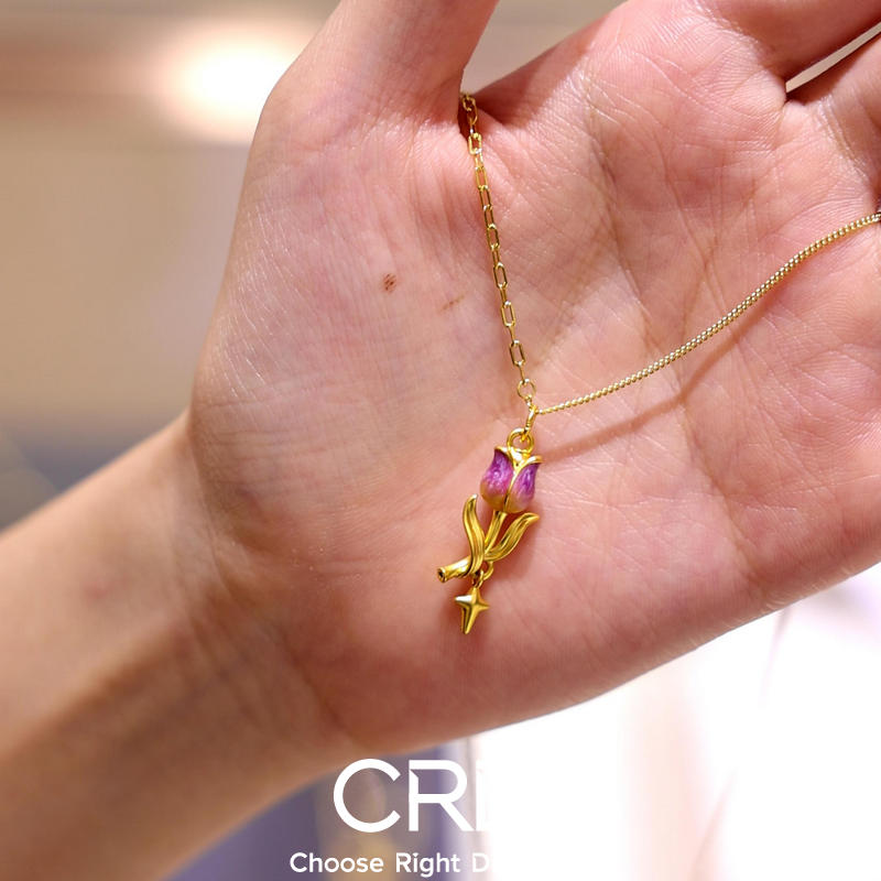 黄金链坠 CRD黄金链坠