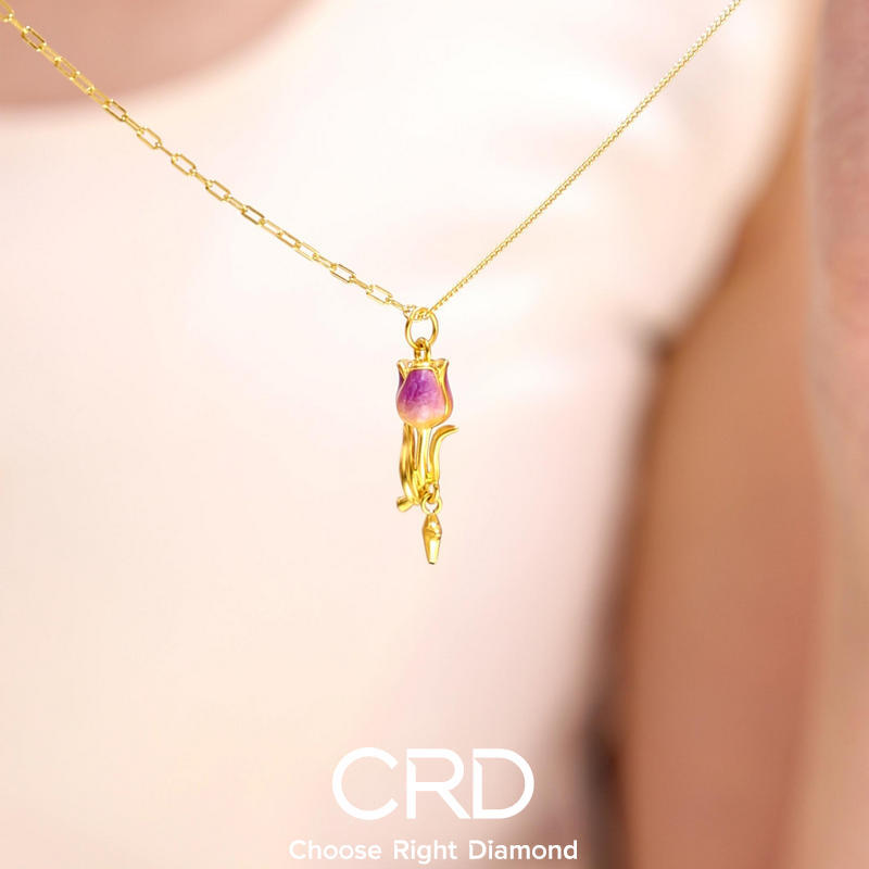 CRD黄金吊坠