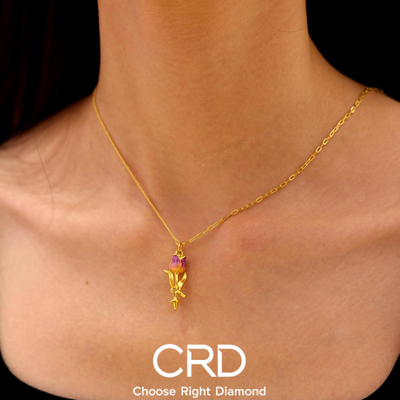 CRD黄金吊坠