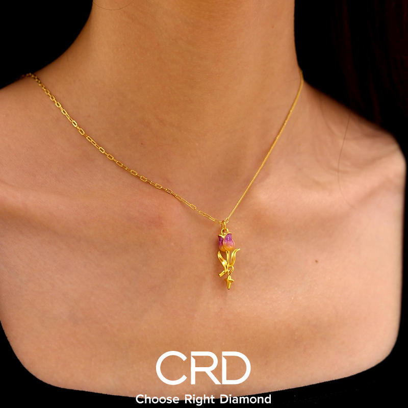 黄金链坠 CRD黄金链坠