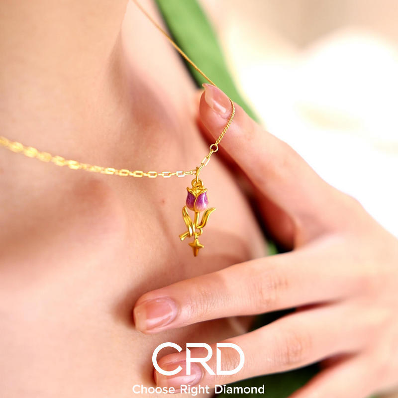 黄金<a href='https://www.crd.cn/xq-diaozhui/' target='_blank' style='color:#927658;text-decoration:underline;'>链坠</a> CRD黄金链坠