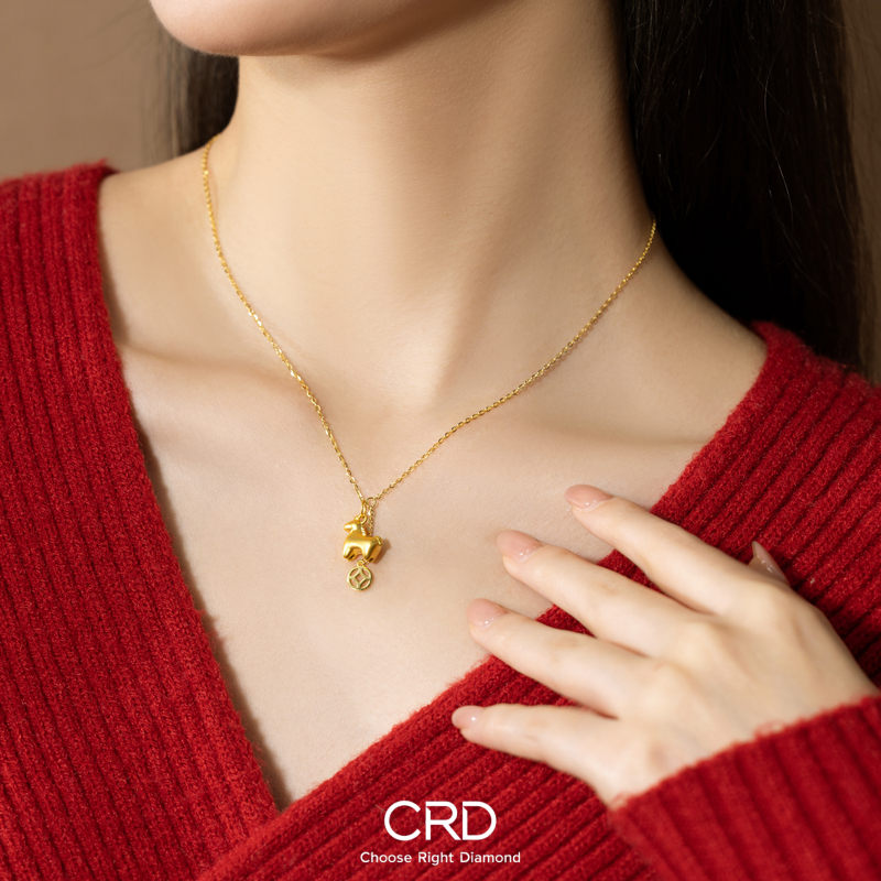 黄金吊坠 CRD黄金吊坠