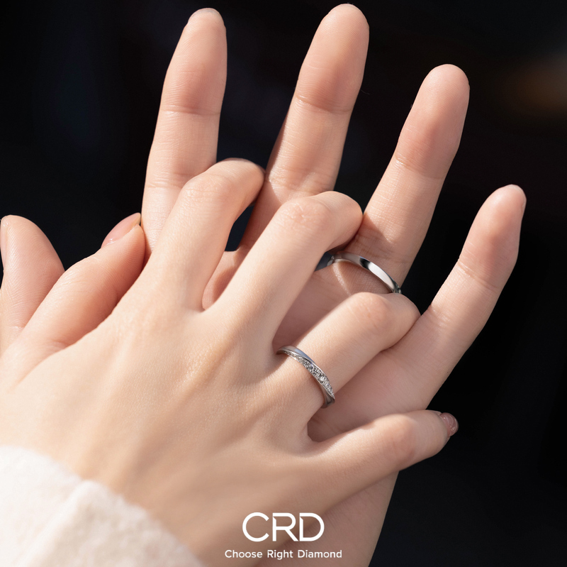 钻石对戒 CRD钻石对戒