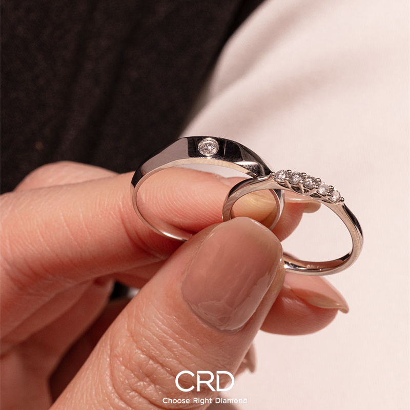 钻石对戒 CRD钻石对戒