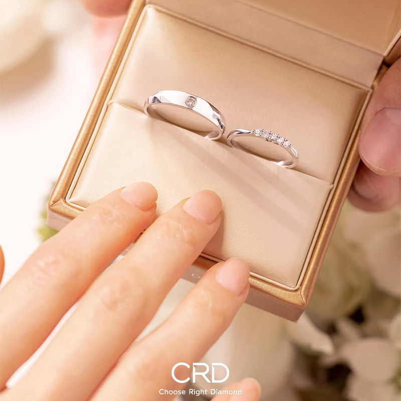 钻石对戒 CRD钻石对戒