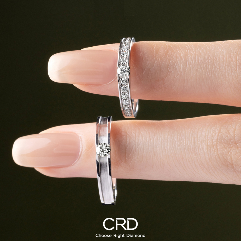 钻石对戒 CRD钻石对戒