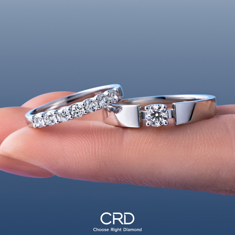 钻石对戒 CRD钻石对戒