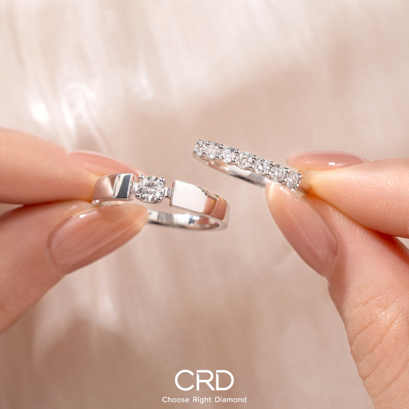 钻石对戒 CRD钻石对戒