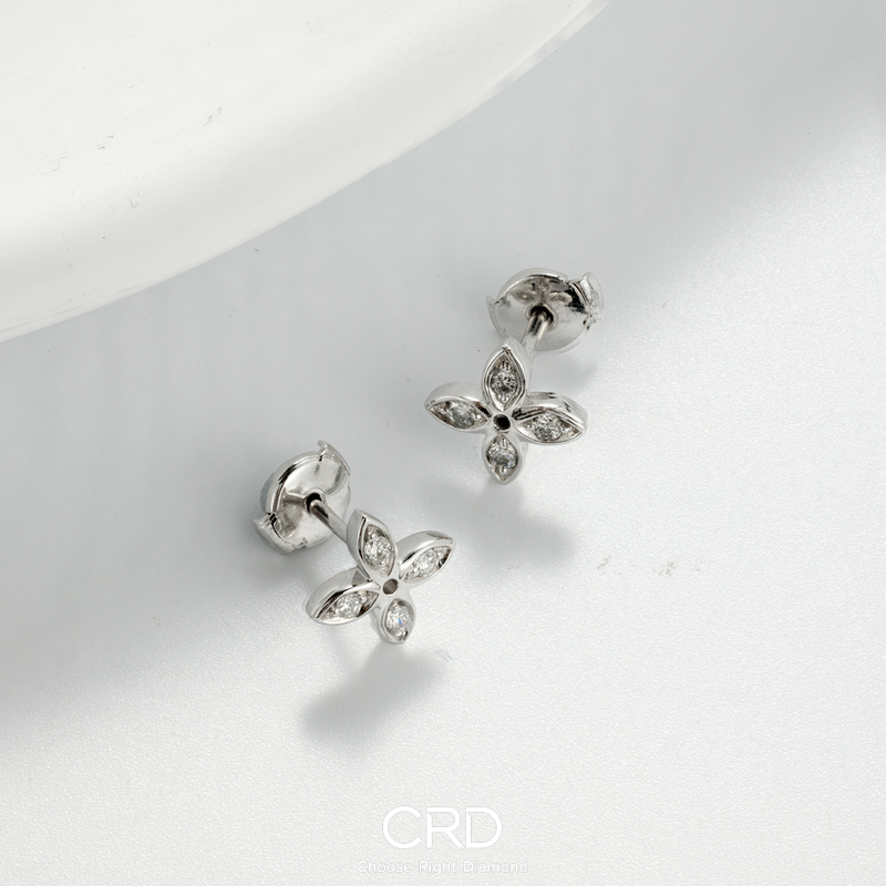 CRD钻石耳钉