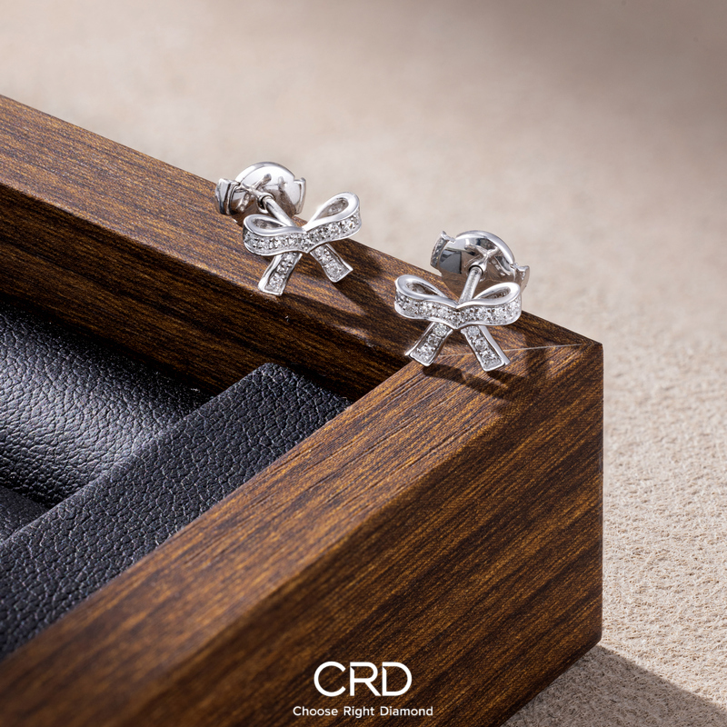CRD钻石耳钉