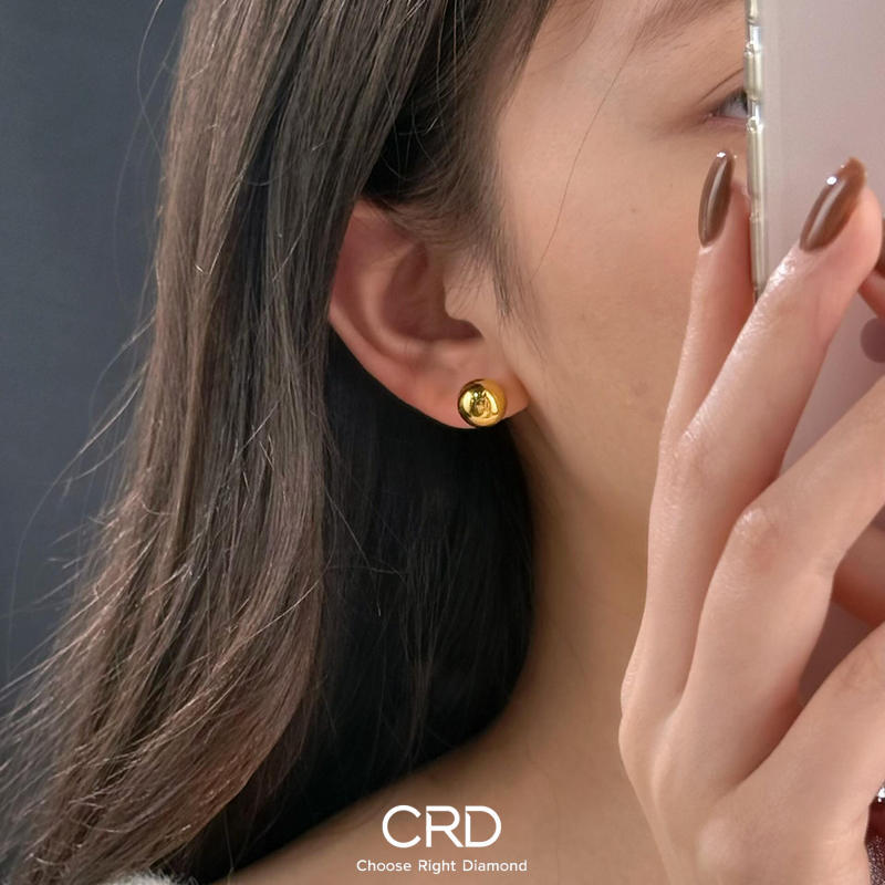 CRD黄金耳饰