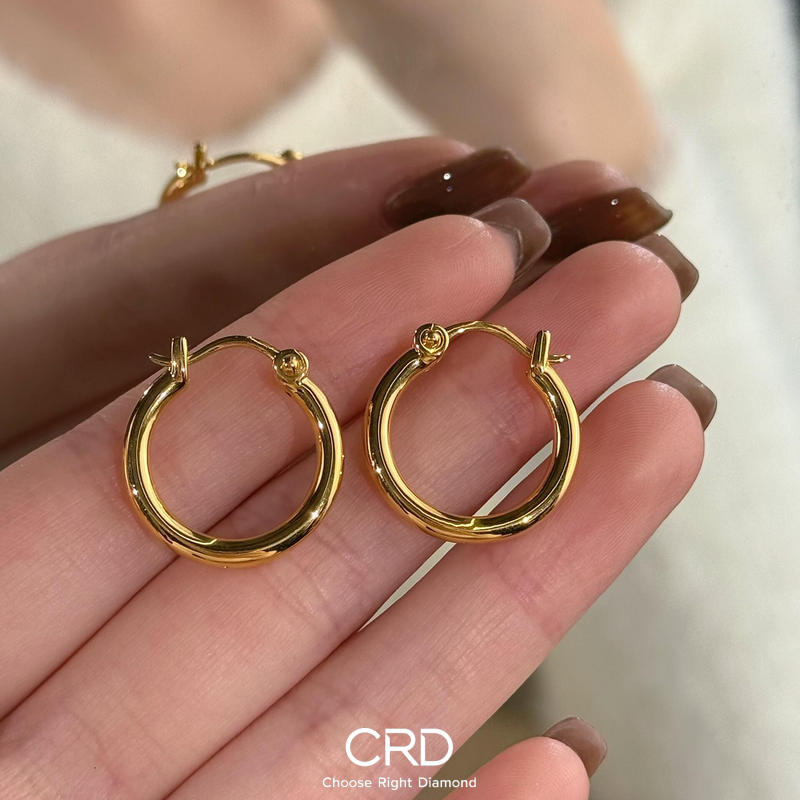 金耳饰 CRD金耳饰