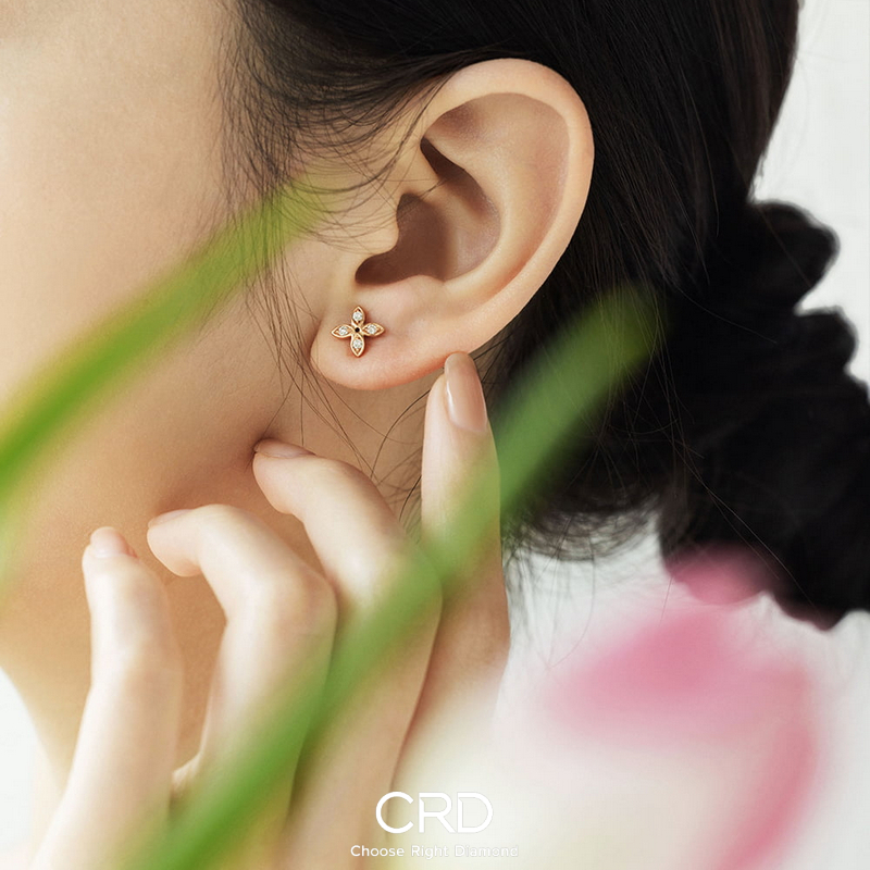 CRD钻石耳饰