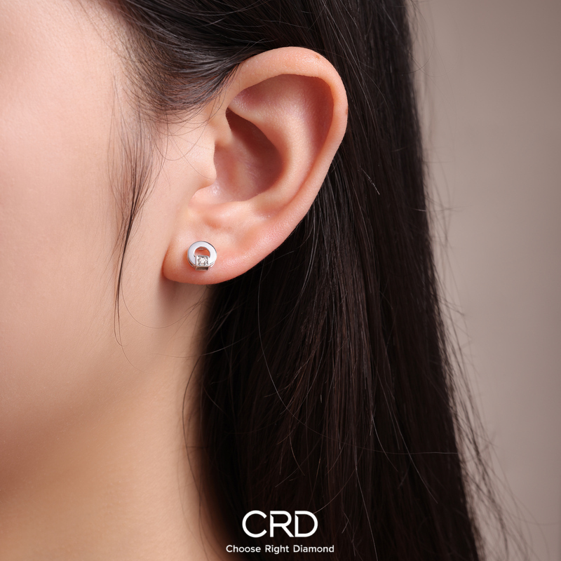 CRD钻石耳饰