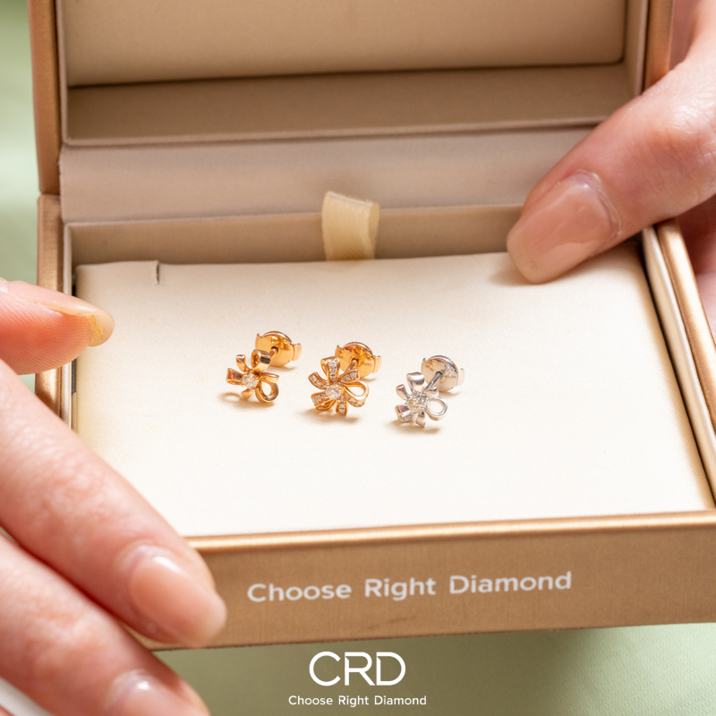 CRD钻石耳饰