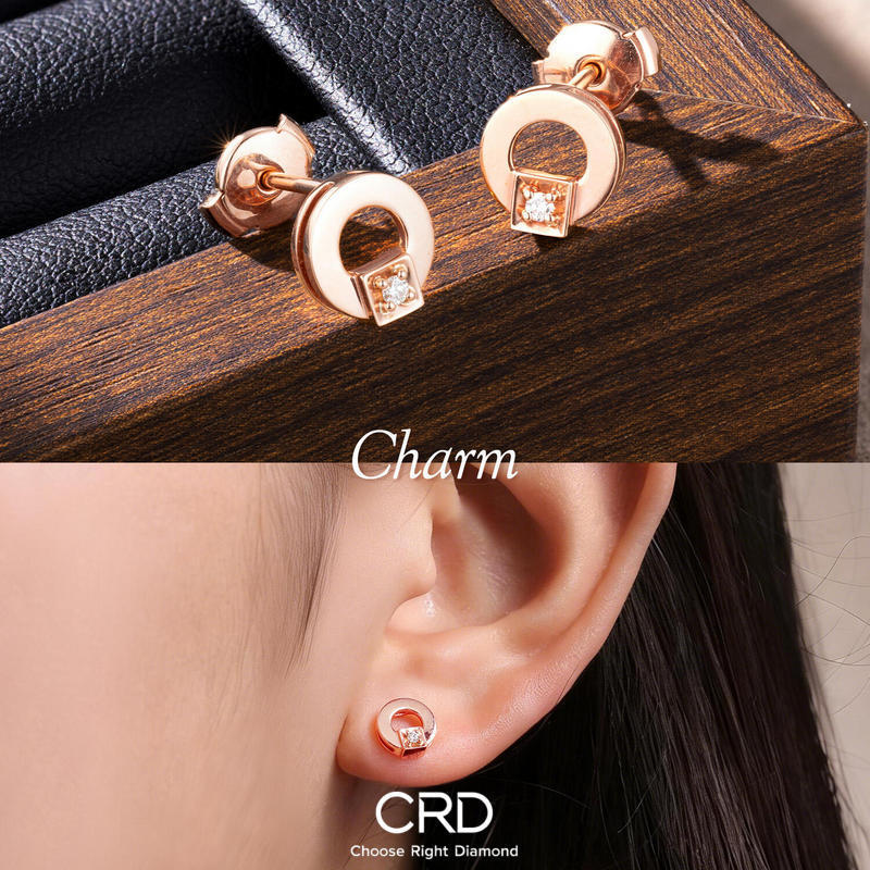 CRD钻石耳饰