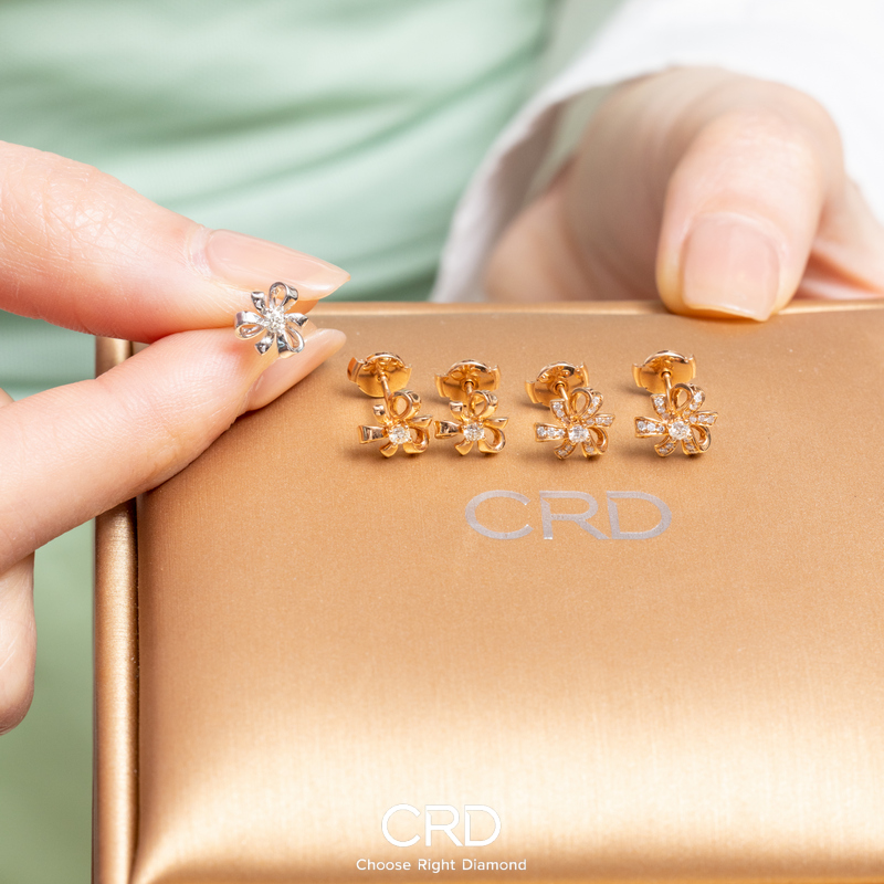 CRD钻石耳饰